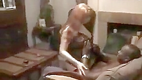 Busty redheaded wife gets black filled Busty redheaded wife gets black filled