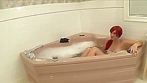 Chastised sissy cuckold worships in bathroom Chastised sissy cuckold worships in bathroom