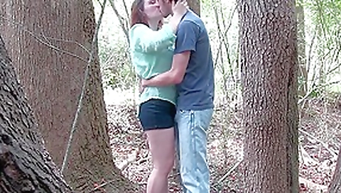 White Slut Amy Fucks In The Woods pt1 White Slut Amy Fucks In The Woods pt1