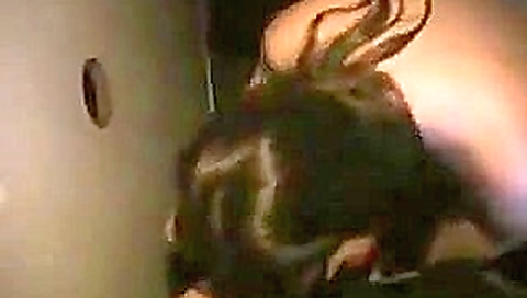 Her first gloryhole blowjob! Her first gloryhole blowjob!