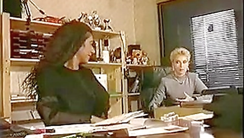 In the office a big tits try lesbo fisting and anal fuck In the office a big tits try lesbo fisting and anal fuck