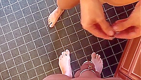 Interracial cuckold hubby watches Interracial cuckold hubby watches