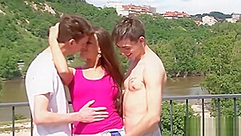 young bisex threesome fun mmf young bisex threesome fun mmf