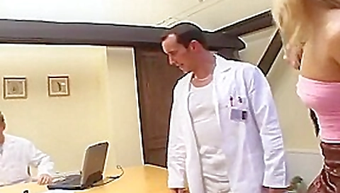Natural Boob Exam Turns To Hot Threesome Natural Boob Exam Turns To Hot Threesome