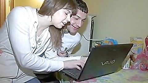Crazy Brunette, Cuckold adult clip Crazy Brunette, Cuckold adult clip