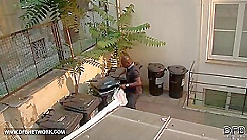 Cuckold licks pussy watches wife fucked by black man Cuckold licks pussy watches wife fucked by black man