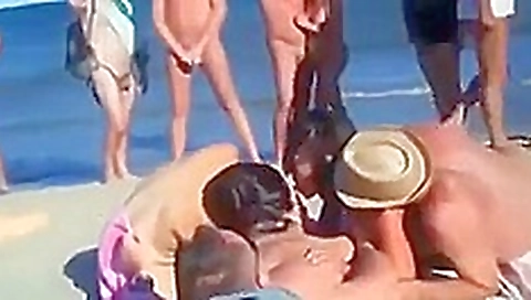 Beach sex party Beach sex party