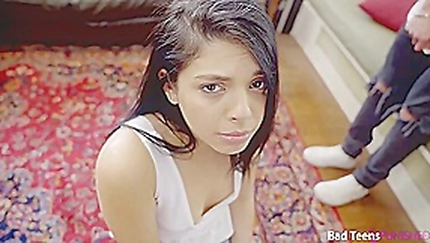 Kinky teen 18+ brunette, Gina Valentina likes to get tied up and fucked until she cums Kinky teen 18+ brunette, Gina Valentina likes to get tied up and fucked until she cums