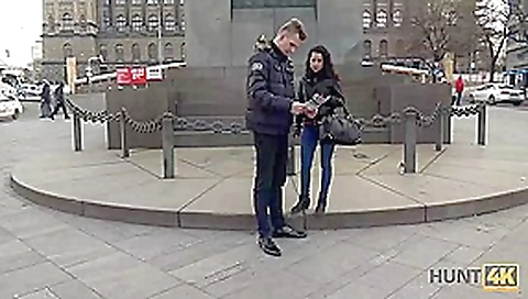 HUNT4K. Cameraman fucks comely brunette next to her grumpy cuckold HUNT4K. Cameraman fucks comely brunette next to her grumpy cuckold