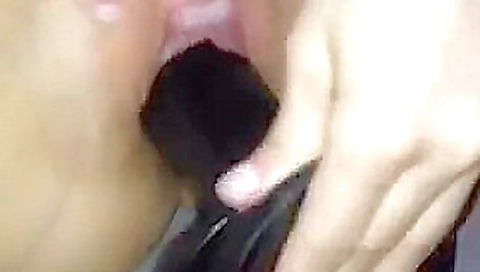 Girl friend fucking big black dildo Girl friend fucking big black dildo