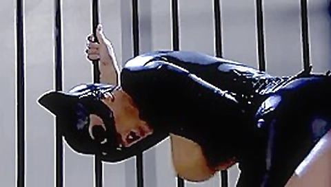 three-some in Latex- Jail Abode Rock