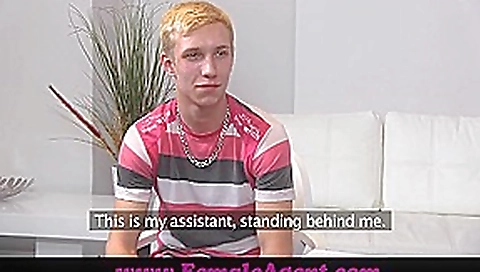 Unsuspecting stud dominated into casting pegging session Unsuspecting stud dominated into casting pegging session