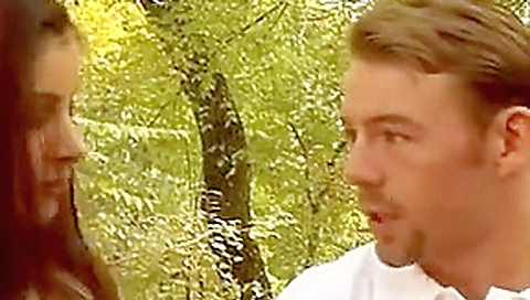 Delicious brunette gangbanged in the woods Delicious brunette gangbanged in the woods