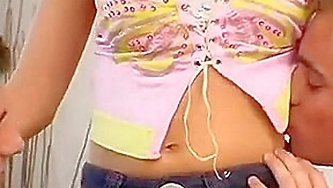 Two guys have anal sex with a hot blonde Two guys have anal sex with a hot blonde